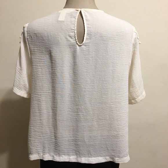 H&M cream shirt - Picture 7 of 7